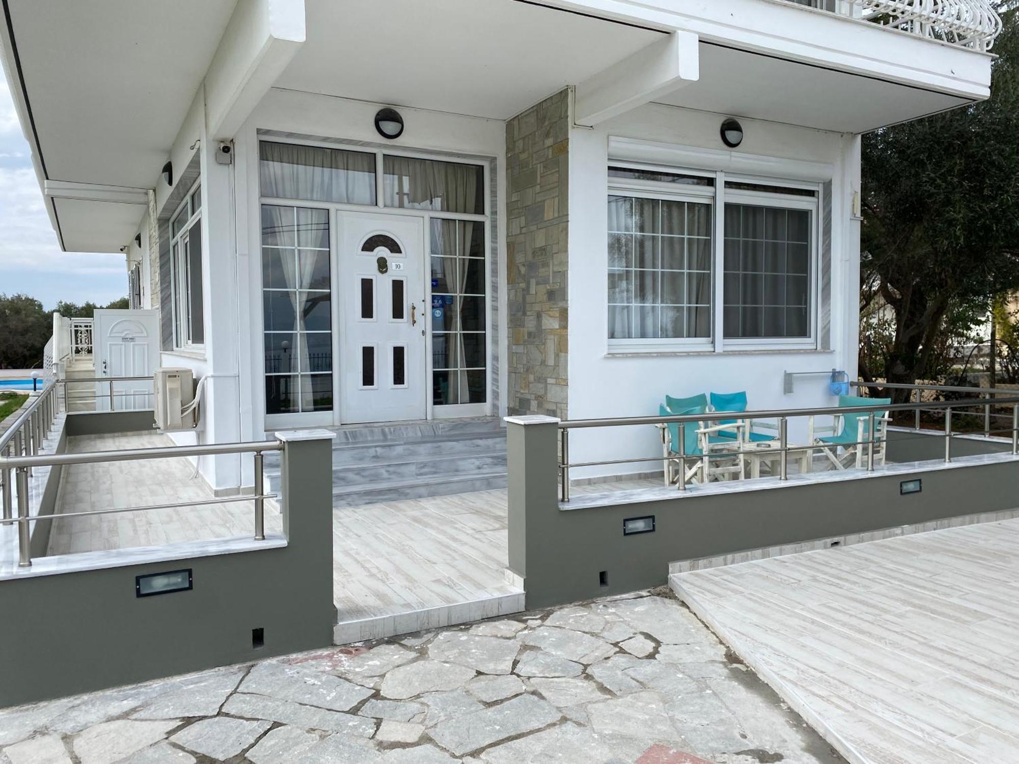 Villa Blue Apartments Агия Триас Екстериор снимка