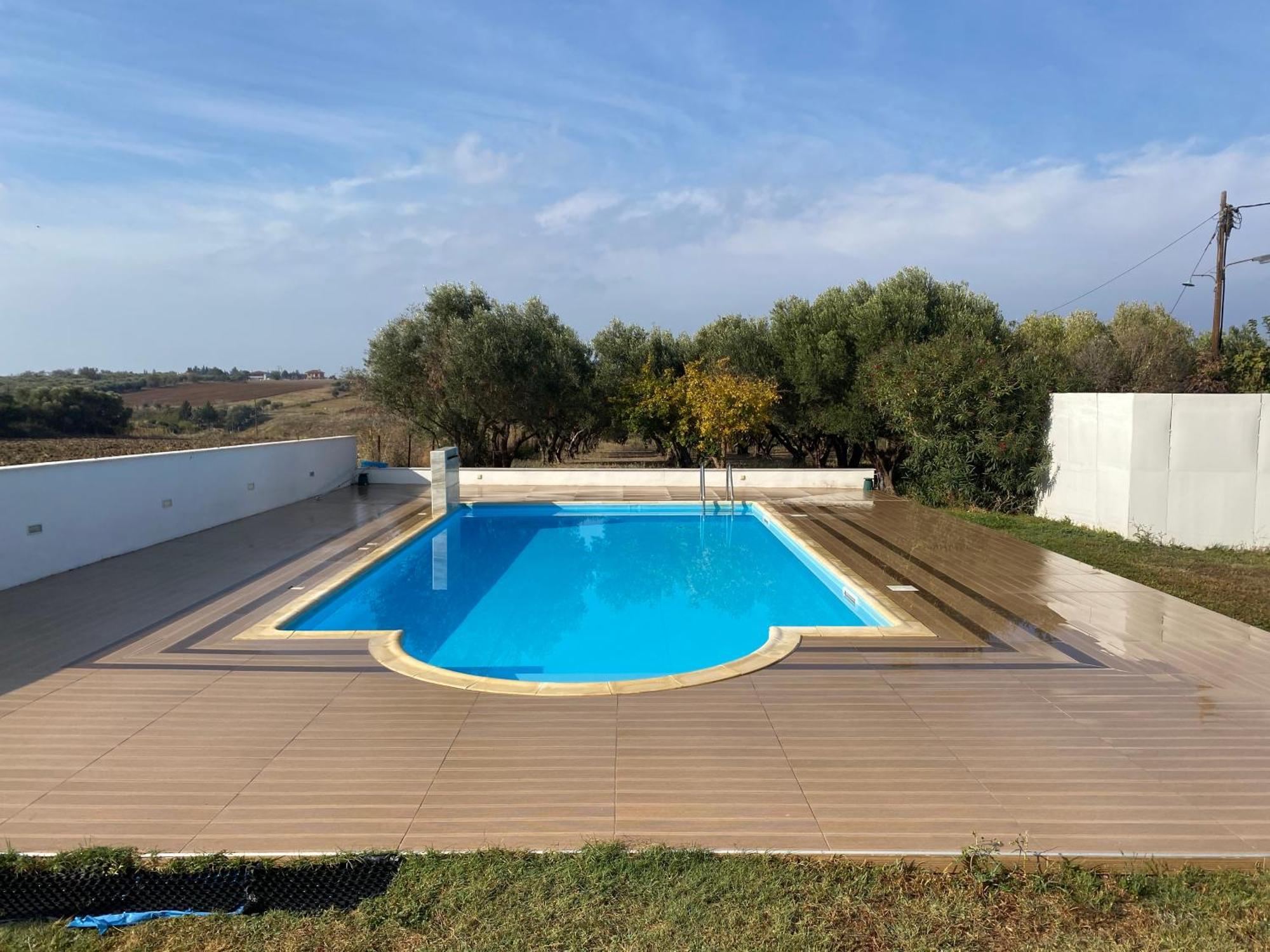 Villa Blue Apartments Агия Триас Екстериор снимка